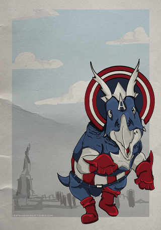 Illustration for article titled Avengersaurs Assemble!